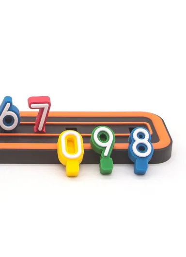 PVC Car Stop Sign Temporary Parking 5 Colors Phone Number Plate bws-286 - Orange