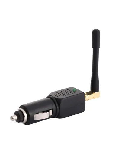 12V Car GPS Locator Jammer with Antenna, Cigarette Lighter Powered (L7.3 x W2)cm
