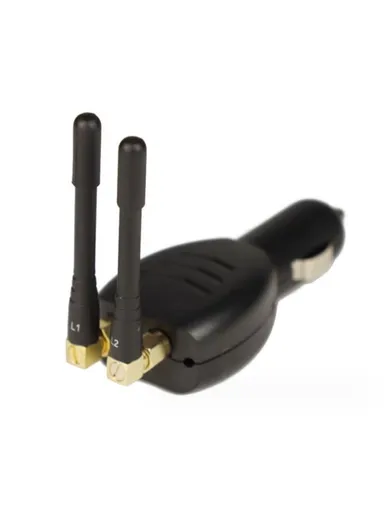 12-24V Dual-Band Car GPS Jammer, Cigarette Lighter Signal Interference Blocker 