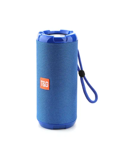 1200mAh Portable Waterproof Wireless Bluetooth Speaker TG621 - Blue