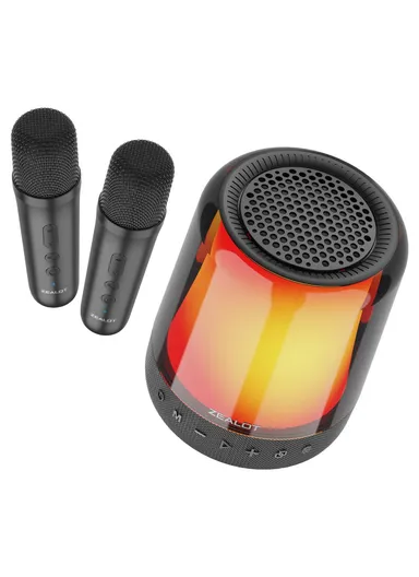 3600mAh 20W RGB Light Bluetooth 5.2 Wireless Speaker With 2 Microphones S66M
