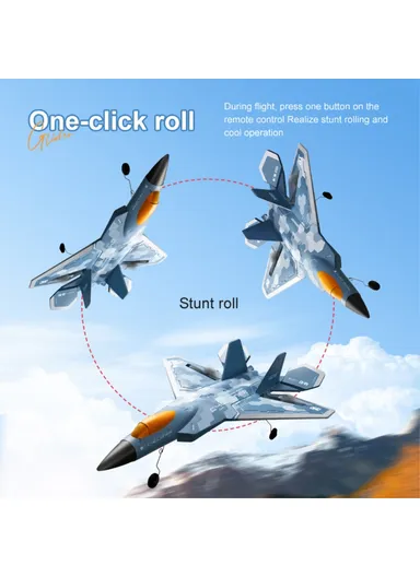 2x1000mAh 3-Channel EPP Foam Glider Drone Lightweight RC Aircraft &amp; Dual Batteries G7