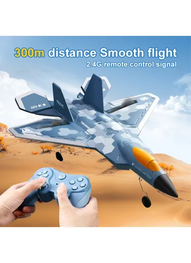 2x1000mAh 3-Channel EPP Foam Glider Drone Lightweight RC Aircraft &amp; Dual Batteries G7