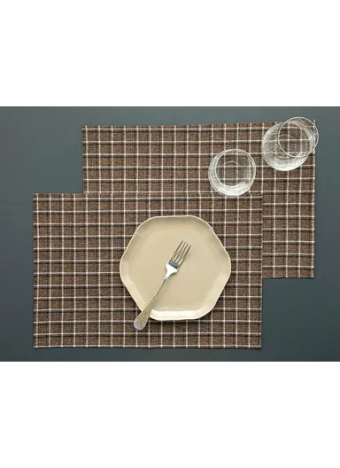 Claudia 2 Pcs American Serving 30x45 cm Brown