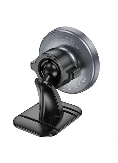 15W ABS &amp; Metal Wireless Car Charger Magnetic Auto Car Phone Holder Mount BH212 (L3.5 x W7 x H10)cm - Black