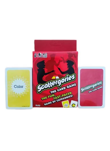 8+Years Adults &amp; Teens Scattergories The Card Game Party Card Games 