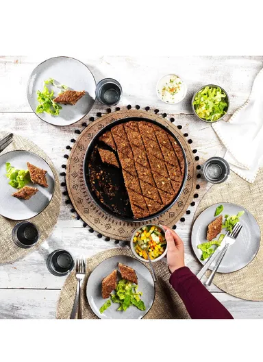 38cm Aluminum Tempo Flame Kebbe Non-Stick Coating Oven Tray J5719583