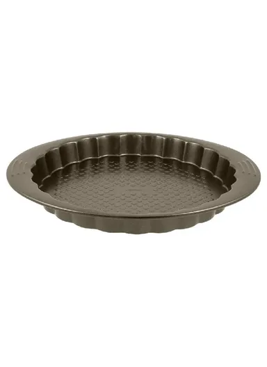 27cm Carbon Steel Easy Grip Fluted Tart Non-Stick Coating J1628345