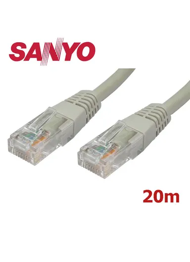 SANYO CAT6 CABLE 20M CB29F