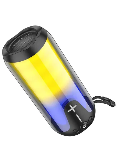 5W 1500mAh Portable Bluetooth Speaker Pulse BR33 (L19.7 x W9.2 x H9.3)cm - Black