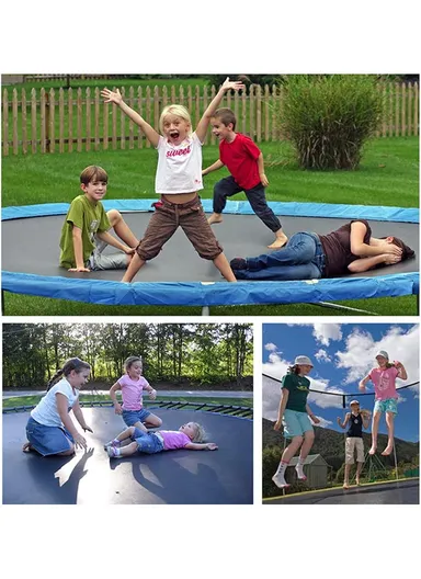 244cm Trampoline WITH 50CM OFF FLOOR &amp; 210CM TOTAL HEIGHT LB8FT