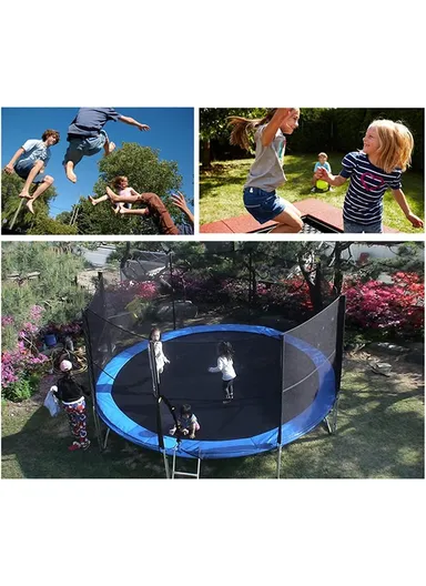 244cm Trampoline WITH 50CM OFF FLOOR &amp; 210CM TOTAL HEIGHT LB8FT