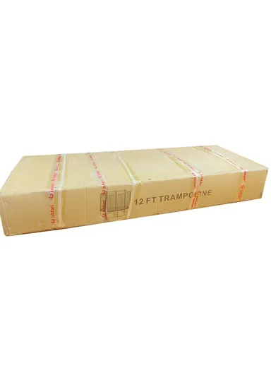 366cm Outdoor Garden Trampoline, 150kg Maximum Load Capacity Trampoline, 215cm Total Height Trampoline with Safety Net-Mesh LB12FT 