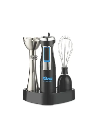 1200W 4-In-1 High Power Stainless Steel Hand Blender Set With 2 Speed KM1137