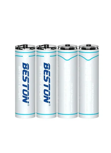 4Pcs 2200mWh 1.5V AA Rechargeable Lithium Batteries With USB To Type C Charging 