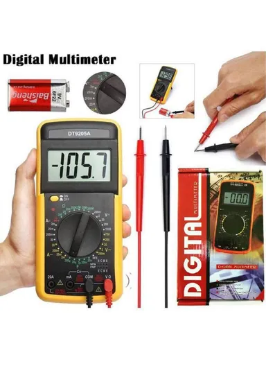 Digital Multimeter Built-In LCD DT9205A