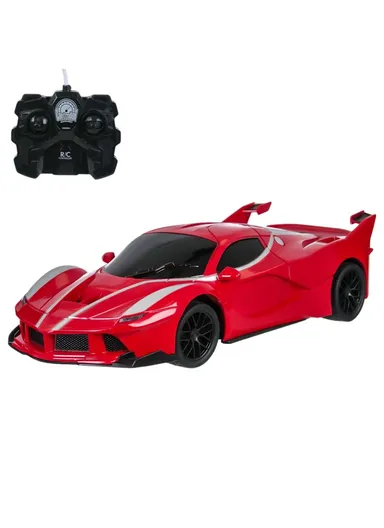 1:16 Scale Remote Control Race Car Simulation Toy Wireless For Children 599-10 (L27 x W11 x H6)cm - Red