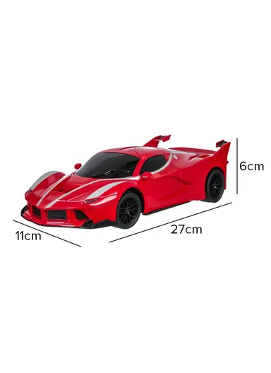 1:16 Scale Remote Control Race Car Simulation Toy Wireless For Children 599-10 (L27 x W11 x H6)cm - Blue
