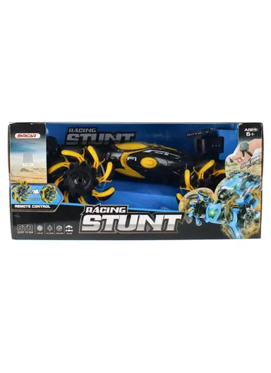 2.4G Remote Controlled RC Drift Car Stunt With Music &amp; Rechargeable Battery 666-809BA (L33 x W21.5 x H11.5)cm - Yellow