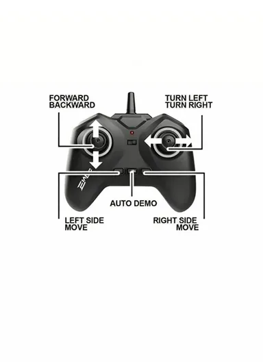 2.4G Remote Controlled RC Drift Car Stunt With Music &amp; Rechargeable Battery 666-809BA (L33 x W21.5 x H11.5)cm - Blue