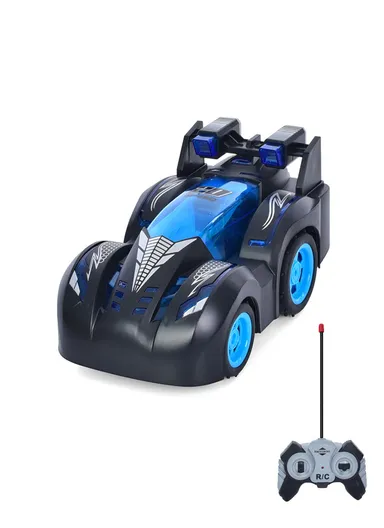 Multi-Function Car Toy Wireless With 360-Degree Rotating For Kids DH666-73A (L22 x W13 x H11)cm -Blue