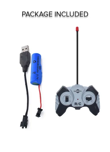 Multi-Function Car Toy Wireless With 360-Degree Rotating For Kids DH666-73A (L22 x W13 x H11)cm -Blue