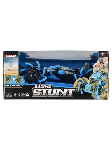 2.4G Wireless Controlled RC Drift Car With Music, Rechargeable Battery &amp; Hand Control 666-809BA (L33 x W21.5 x H11.5)cm - Blue