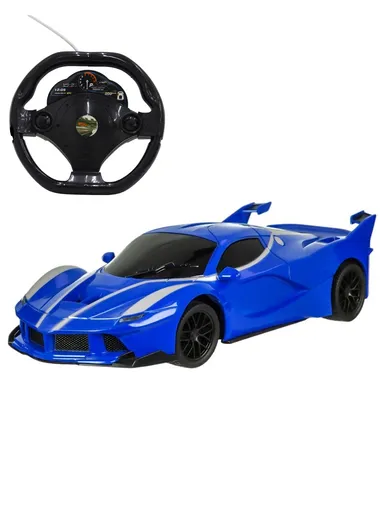 1:16 Scale Remote Control Car Toy Wireless For Children 599-22 (L27 x W11 x H6)cm -Blue
