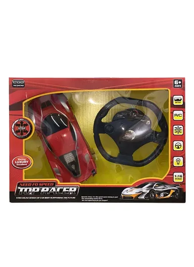 1:16 Scale Remote Control Car Toy Wireless For Children 599-22 (L27 x W11 x H6)cm - Red