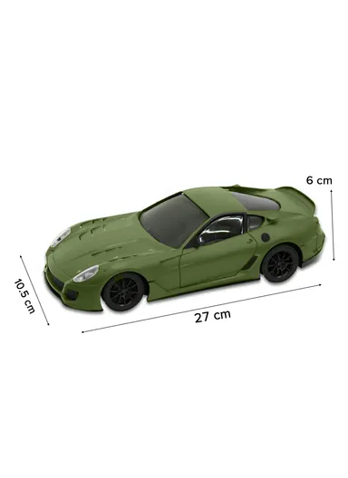 1:16 Scale Remote Control Race Matte Color Car Simulation Toy Wireless For Children 5998-1 (L27 x W10.5 x H6)cm - Olive