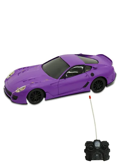 1:16 Scale Remote Control Race Matte Color Car Simulation Toy Wireless For Children 5998-1 (L27 x W10.5 x H6)cm - Purple
