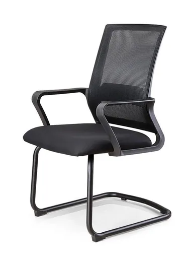 Mesh &amp; Metal Base Cantilever Office Chair Without Wheels 848C (L50 x W59 x H91)cm