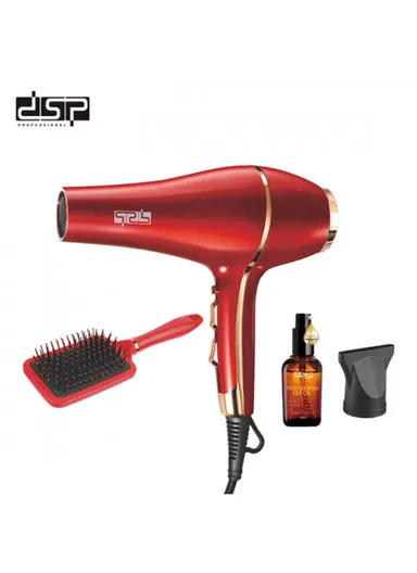2000W Hair Dryer With Two Speeds &amp; Two Temperatures 30215A - Red