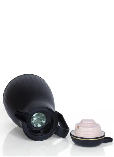 1L Large Capacity Plastic Vacuum Flask With Handle HA-W100 (D15 x H26)cm - Grey