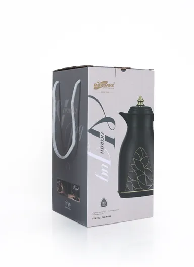 1L Large Capacity Plastic Vacuum Flask With Handle CW-W100F (D14 x H29)cm - Grey