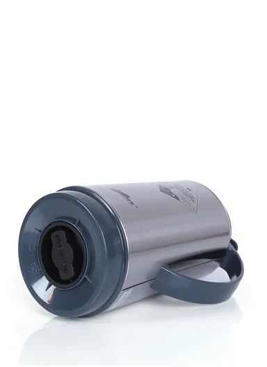 1L Large Capacity Vacuum Flask With Handle 2851C-10 (D12 x H25)cm - White