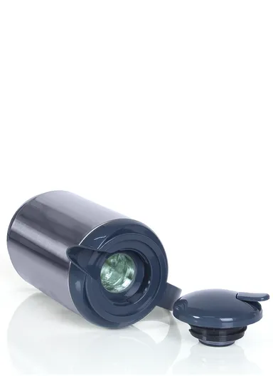 1L Large Capacity Vacuum Flask With Handle 2851C-10 (D12 x H25)cm - White