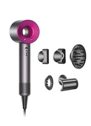 1600W High-Speed Hair Dryer With 3 Speeds, 4 Heat Settings &amp; 4 Accessories 30658