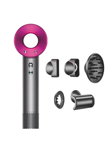 1600W High-Speed Hair Dryer With 3 Speeds, 4 Heat Settings &amp; 4 Accessories 30658