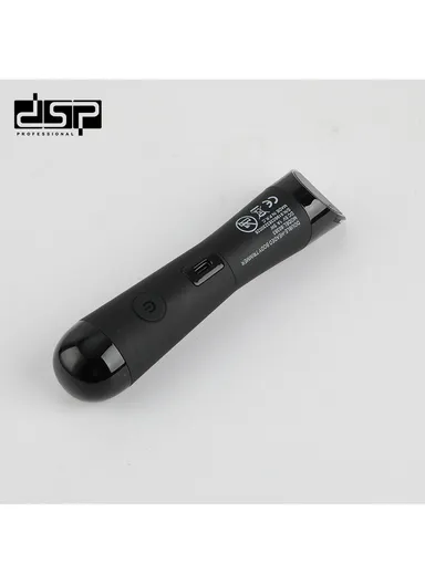 600mAh 5W Rechargeable Double-Headed Body Trimmer, 6000RPM Cordless Body Trimmer with Ceramic Skin-Friendly Blades 60383 - Black