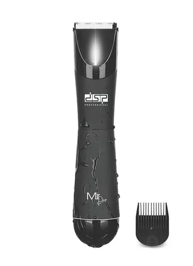 600mAh 5W Rechargeable Double-Headed Body Trimmer, 6000RPM Cordless Body Trimmer with Ceramic Skin-Friendly Blades 60383 - Black