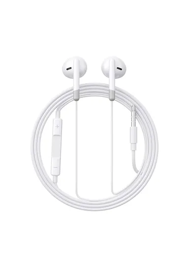 Wired Series Half In-Ear Wired Earphones JR-EW01 - White