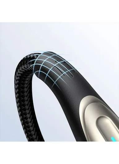 100W 1.2m Star-Light Series Fast Charging Data Cable Type-C to Type-C SA27-CC5 - Black