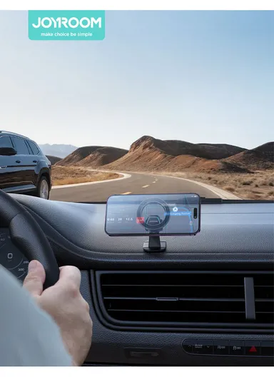 X-MAG Magnetic Car Mount For Cockpit/Dashboard JR-ZS376 - Black