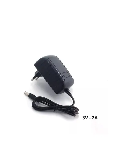 3V 2A Adapter With Connector (L5.5 x W2.5)cm