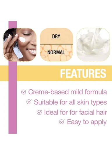 Gentle Bleach Cream &amp; Activator Cream For Face
