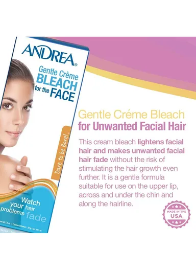 Gentle Bleach Cream &amp; Activator Cream For Face