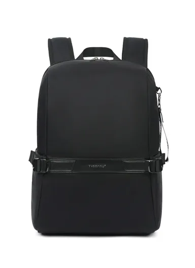 15.6" Laptop Backpack With Water Bottle Holders &amp; Adjustable Straps T-B9511 - Black