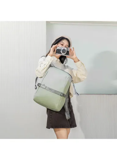 15.6" Laptop Backpack With Water Bottle Holders &amp; Adjustable Straps T-B9511 - Black