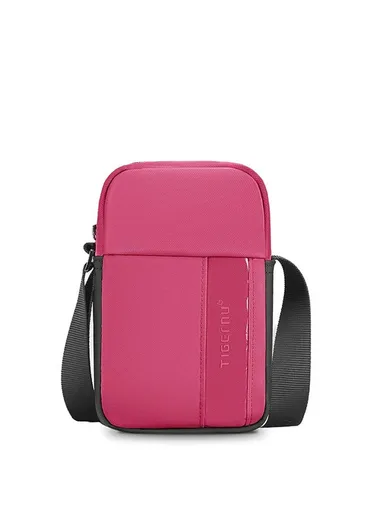 TPU Waterproof Crossbody Mini Bag T-S8135 (W11 x D5 x H17) - Rose Red